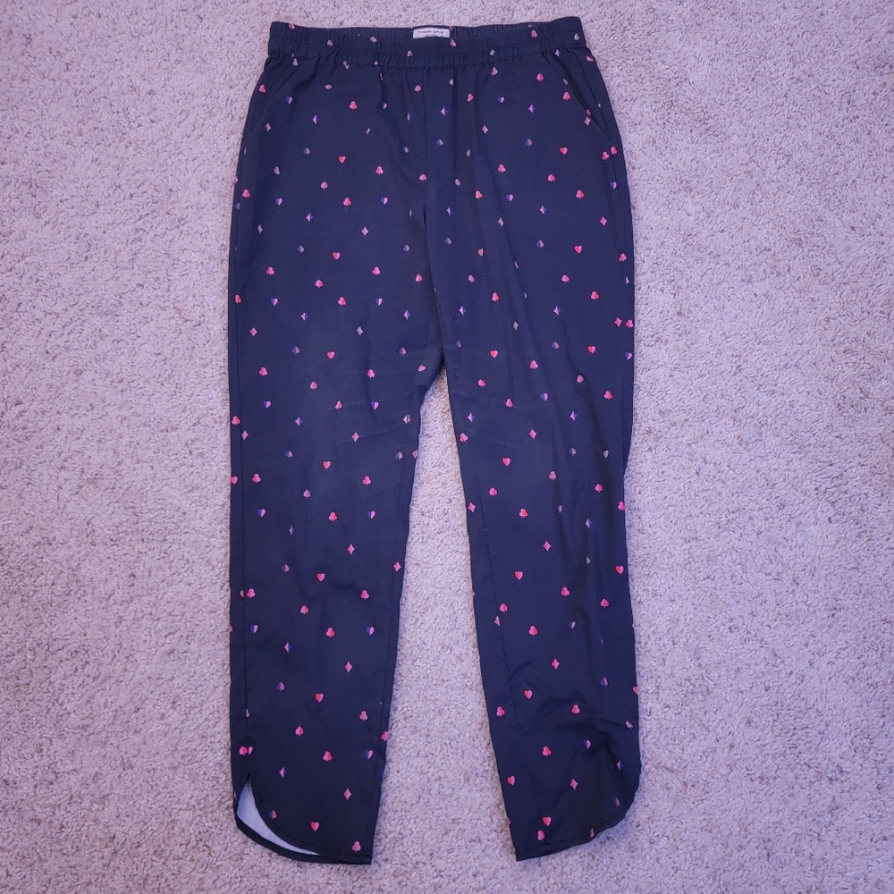 Navy Blue House of Cards Pants